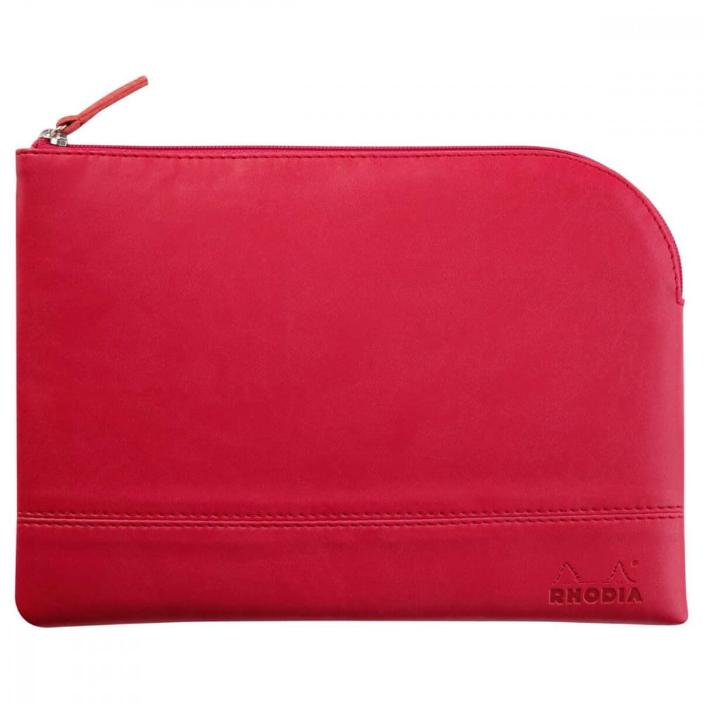 Case Rhodia com Ziper 16x22cm Raspberry